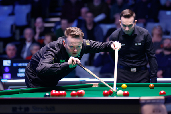肖恩·墨菲4-3逆转刘宏宇，“魔术师”决胜局连抢彩球惊险晋级